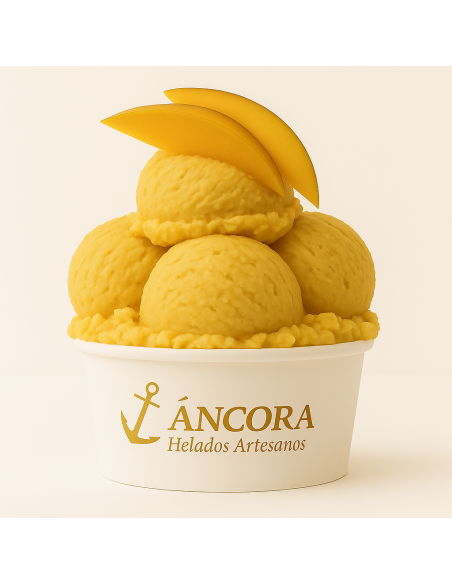 Helado mango