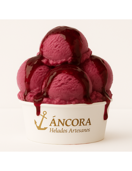 Helado cereza