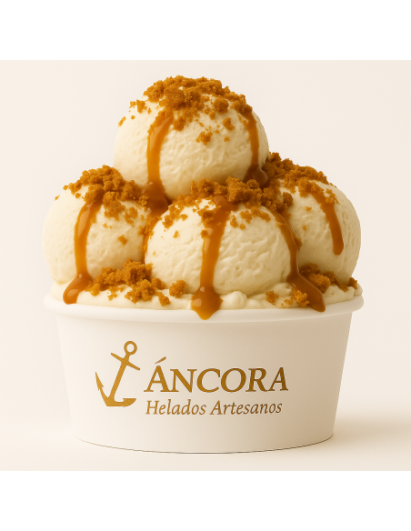 Helado Mascarpone con Lotus