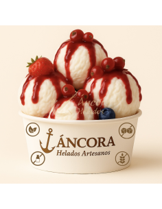 Helado Yogurt Frutos Rojos