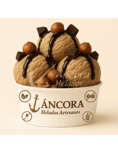 Helado Avellana Crujiente