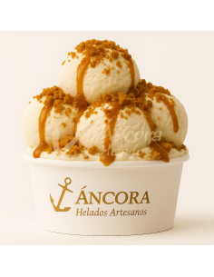 Helado Mascarpone con Lotus