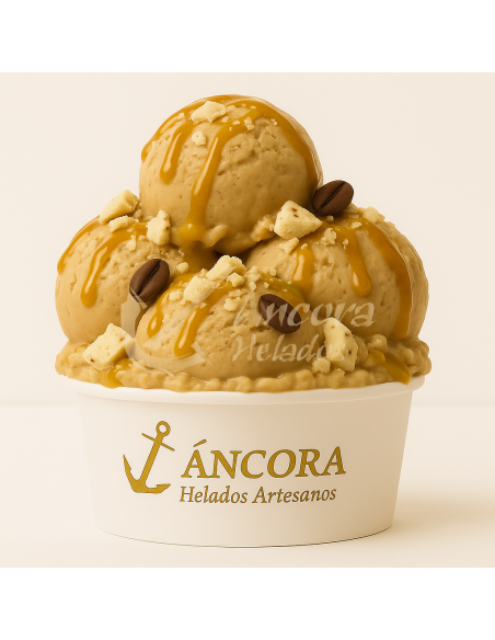 Helado Flan de Café