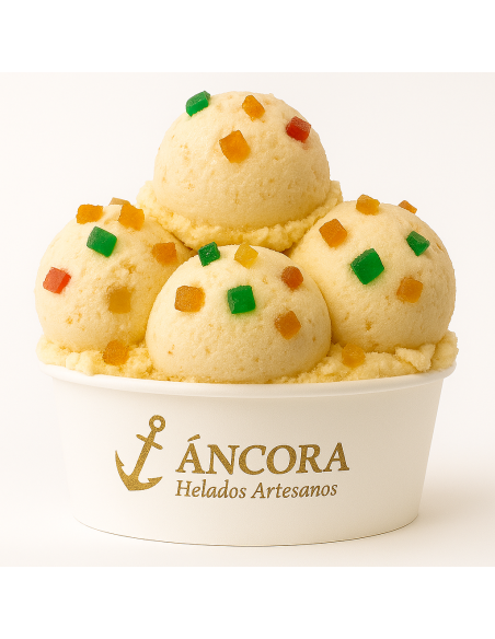 Helado tutti frutti